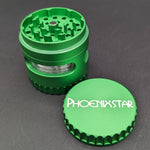 Phoenix 2.5" Gripped Grinder w/ Window