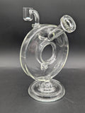 Phoenix 6.5" Clear Donut Dab RIg-Avernic Smoke Shop