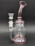 Phoenix 8" Froth Perc Bubbler Bong