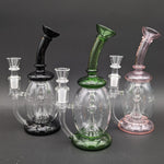 Phoenix 8" Froth Perc Bubbler Bong