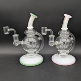 Phoenix 8" Sphere Recycler Dab Rig-Avernic Smoke Shop