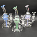 Phoenix Glass 7" Multi Hole Incycler Bong-Avernic Smoke Shop