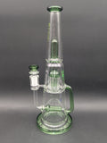 Phoenix Glass Dual Perc Recycler Cone Tube