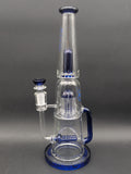 Phoenix Glass Dual Perc Recycler Cone Tube