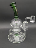 Phoenix Glass Jet Perc Recycler Rig-Avernic Smoke Shop