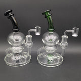 Phoenix Glass Jet Perc Recycler Rig-Avernic Smoke Shop
