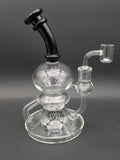 Phoenix Glass Jet Perc Recycler Rig-Avernic Smoke Shop