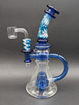 Phoenix Glass Wig Wag Loop Dab Rig-Avernic Smoke Shop