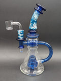 Phoenix Glass Wig Wag Loop Dab Rig-Avernic Smoke Shop