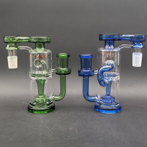 Phoenix Recycler Ash Catcher w/ Drain 18mm 90 Degrees-Avernic Smoke Shop