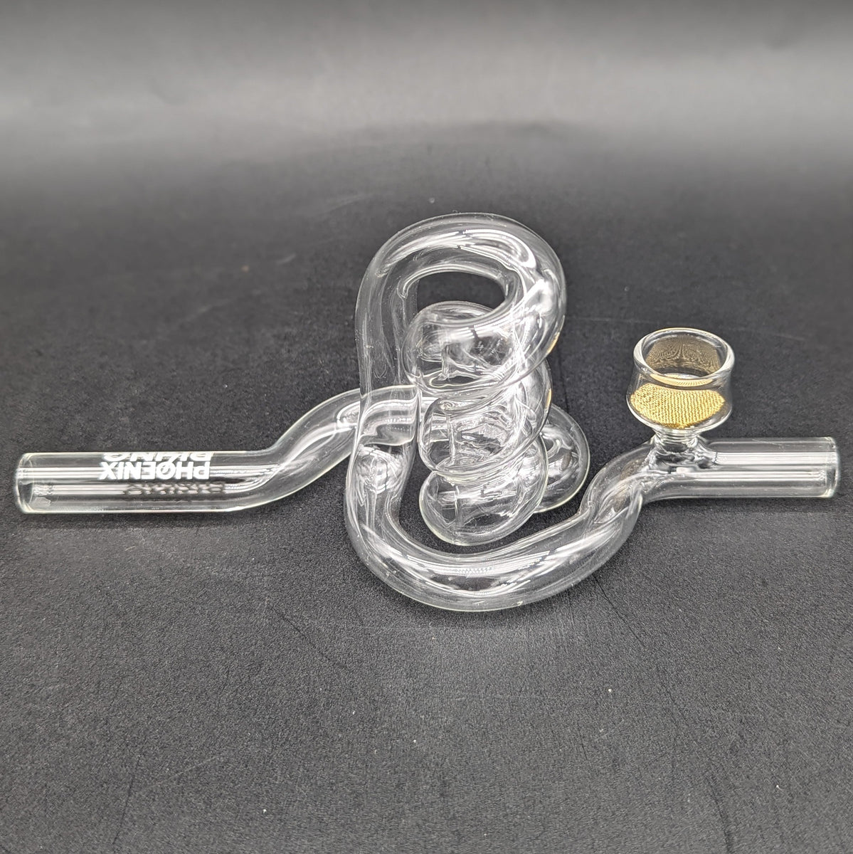 Phoenix Rising Upward Spiral Hand Pipe | 7