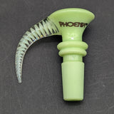 Phoenix Solid Color 14mm Bowl w/ Claw Handle