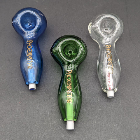 Phoenix Solid Color Hand Pipes w/ Pfeifen Filter