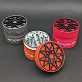 Phoenix Star Wheel Spoke Aluminum Herb Grinders 63mm