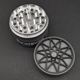 Phoenix Star Wheel Spoke Aluminum Herb Grinders 63mm