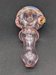 Pink Mushroom Spoon Pipe - Reading Glass Militia
