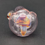 Pink Mushroom Spoon Pipe - Reading Glass Militia