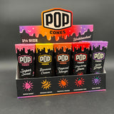 POP Cones Unbleached | Assorted Flavors | 1 1/4"-Avernic Smoke Shop