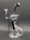 Pulsar 4-Tube Recycler Waterpipe - 9" / 14mm-Avernic Smoke Shop