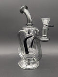 Pulsar 4-Tube Recycler Waterpipe - 9" / 14mm-Avernic Smoke Shop