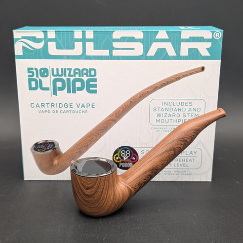 Pulsar 510 DL Wizard Pipe Variable Voltage Cart Vape | 650mAh Avernic Smoke Shop Pulsar 510 DL Wizard Pipe Variable Voltage Cart Vape | 650mAh Avernic Smoke Shop
