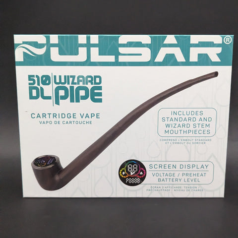Pulsar 510 DL Wizard Pipe Variable Voltage Cart Vape | 650mAh Avernic Smoke Shop Pulsar 510 DL Wizard Pipe Variable Voltage Cart Vape | 650mAh Avernic Smoke Shop