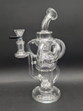 Pulsar 6-Arm Recycler Glass Water Pipe | 10"-Avernic Smoke Shop