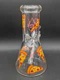Pulsar 8" Pizza Glass Beaker Bong-Avernic Smoke Shop