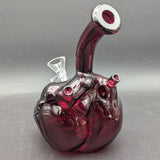Pulsar Be Still My Heart Glass Water Pipe | 6.5"