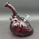 Pulsar Be Still My Heart Glass Water Pipe | 6.5"