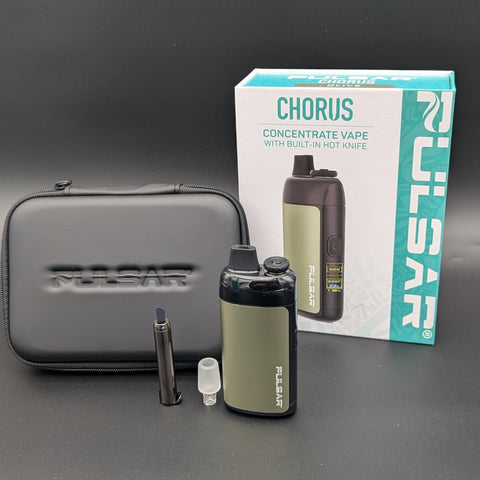 Pulsar Chorus Concentrate Vaporizer + Mini Hot Knife | 2200mAh Avernic Smoke Shop Pulsar Chorus Concentrate Vaporizer + Mini Hot Knife | 2200mAh Avernic Smoke Shop