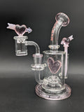 Pulsar Cupid Glass Dab Rig Set | 8.25" | 14mm F-Avernic Smoke Shop