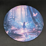 Pulsar DabPadz Round Dab Mat | Forest Faerie