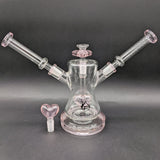 Pulsar Date Night: Part 2 Dual Neck Glass Water Pipe | 8.5"