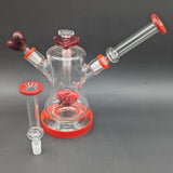 Pulsar Date Night: Part 2 Dual Neck Glass Water Pipe | 8.5"