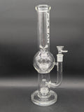 Pulsar Double Chamber Bubble Glass Water Pipe | 14"-Avernic Smoke Shop