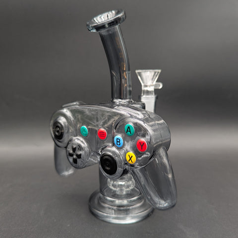 Pulsar Game Controller Glass Water Pipe | 7.5"