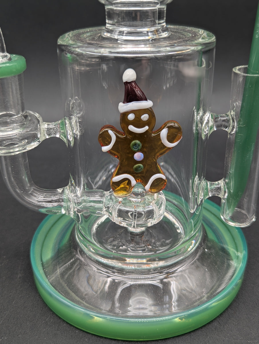 Pulsar Holidaze Series Glass Dab Rig Set | Gingerbread Man | 8.25 ...