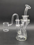 Pulsar Opposed Cones Recycler Dab Rig | 7.5"-Avernic Smoke Shop