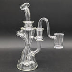 Pulsar Opposed Cones Recycler Dab Rig | 7.5"-Avernic Smoke Shop