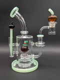 Pulsar Pumpkin Patch Glass Dab Rig Set | 8" | 14mm