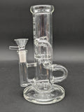 Pulsar Recycler Straight Tube Glass Water Pipe | 7.25"