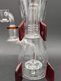 Pulsar Rocket Ship Glass Dab Rig | 8.25"