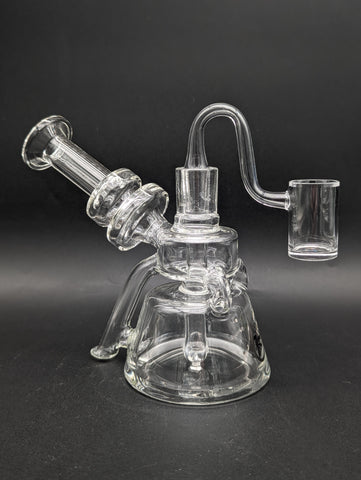 Pulsar Scientific Stack Glass Recycler Rig | 6"