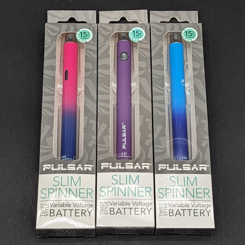 Pulsar Slim Spinner VV Twist Style Battery | 400mAh