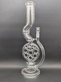 Pulsar Swiss Perc Kink Neck Glass Bong | 18"-Avernic Smoke Shop