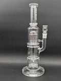 Pulsar Triple Chamber Chugger Glass Water Pipe | 13.75"-Avernic Smoke Shop