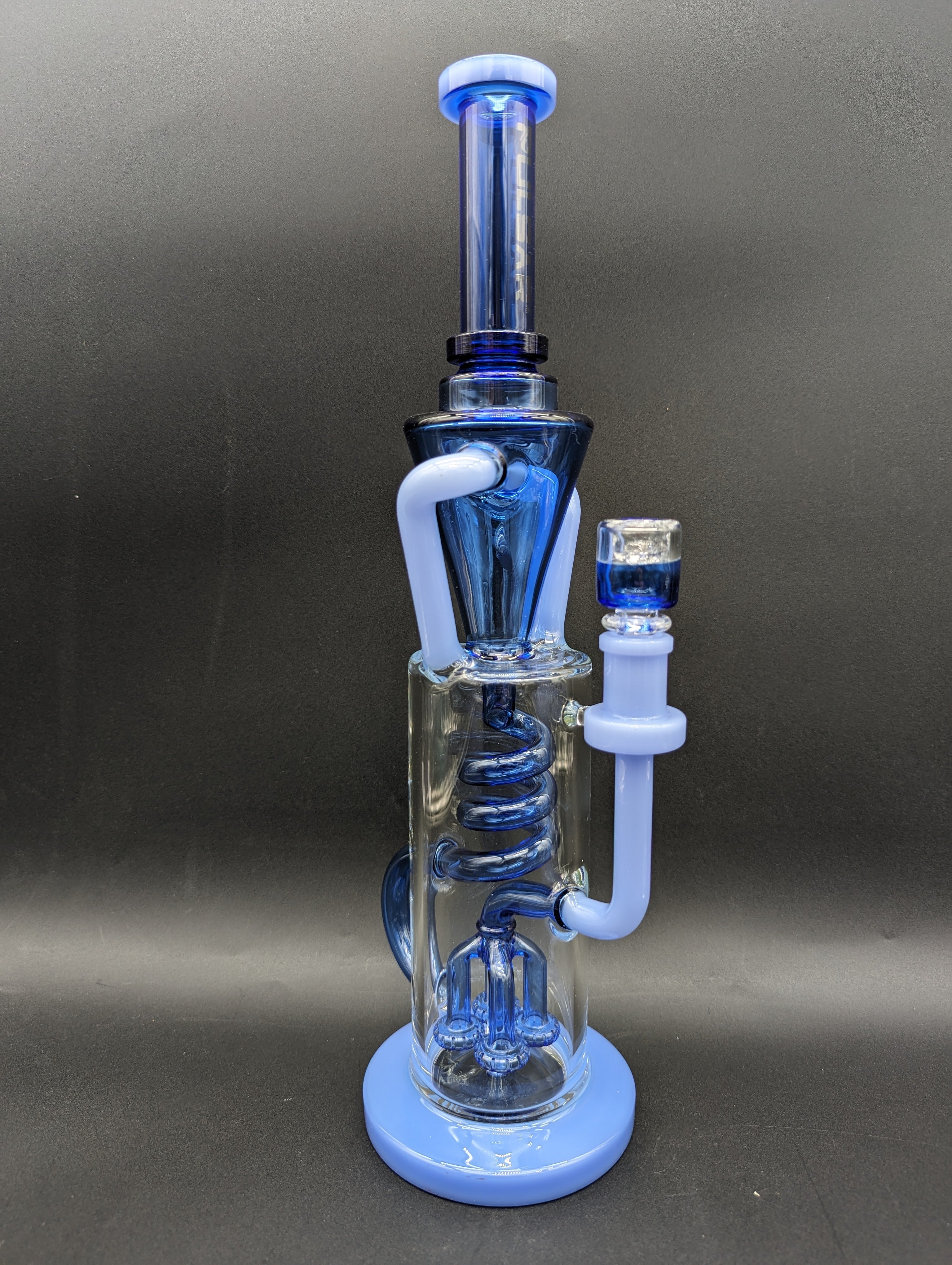【NICO25】TOROREX GLASS POPPER 152.5 Pulsar Twister Glass Recycler Water Pipe | 14.5