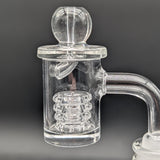 Quartz Diamond Knot 18mm OD  Banger Insert-Avernic Smoke Shop