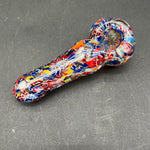 Rainbow Twisted Design Hand Pipe-Avernic Smoke Shop
